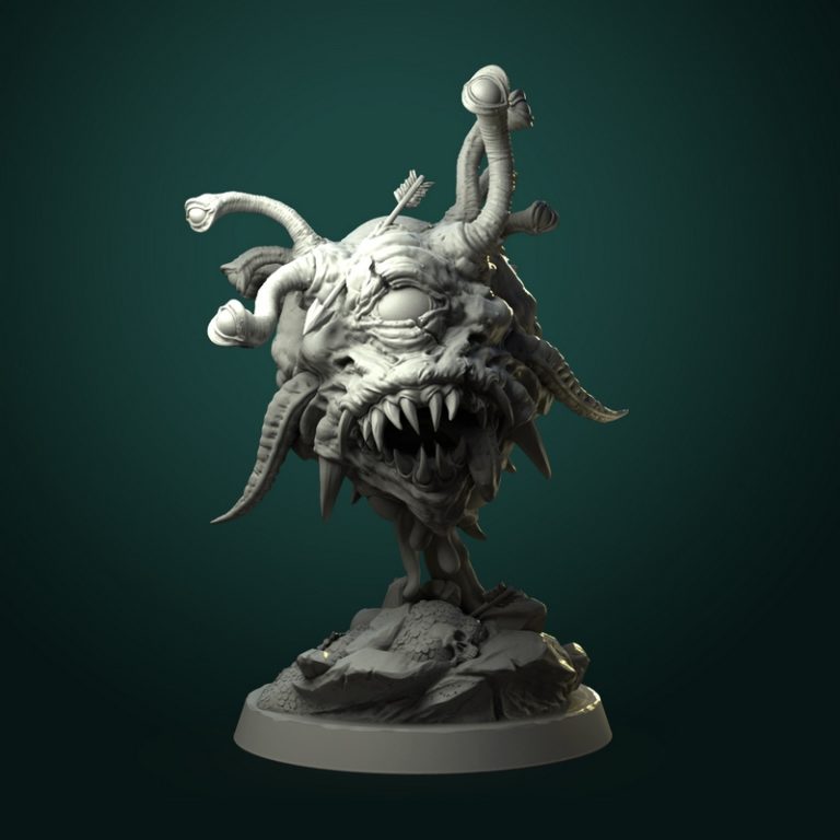 白狼酒馆——3D打印模型：荒原掠夺者|White Werewolf Tavern – March 2021 – Barren Raiders – 3D Print Model