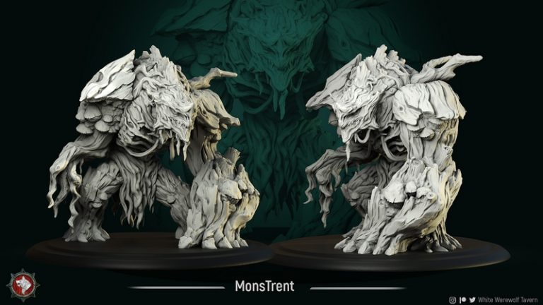 白狼酒馆——3D打印模型：荒原掠夺者|White Werewolf Tavern – March 2021 – Barren Raiders – 3D Print Model