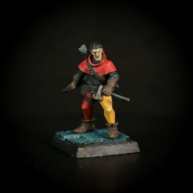 Punga迷你模型——牛王斗士3D打印玩偶|Punga Miniatures – Bulls Brawlers – 3D Print Model