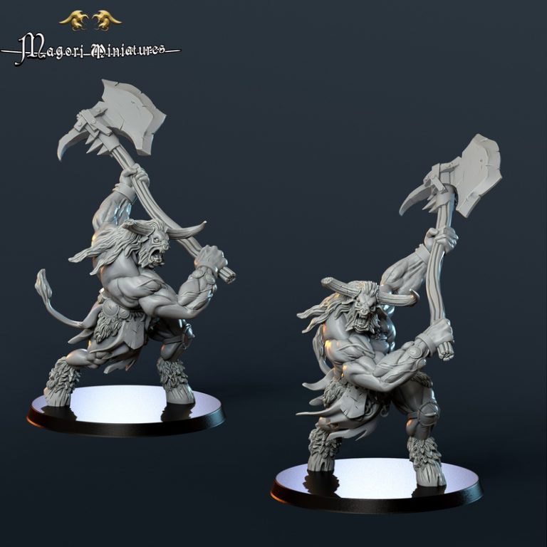 魔理沙迷你模型——2025年8月3D打印版|Magori Miniatures – August 2025 – 3D Print Model