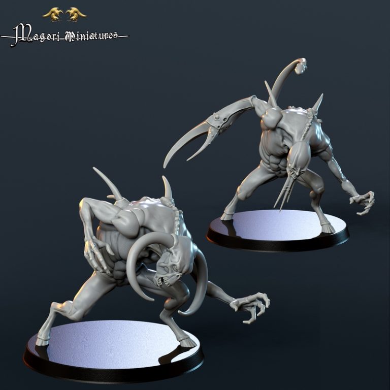 魔理沙迷你模型——2025年8月3D打印版|Magori Miniatures – August 2025 – 3D Print Model