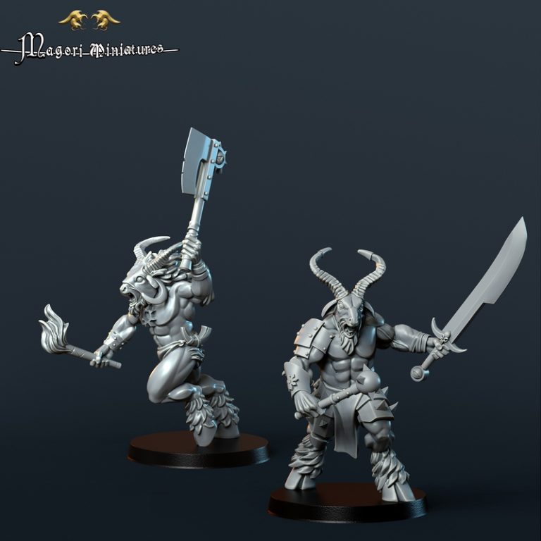 魔理沙迷你模型——2025年8月3D打印版|Magori Miniatures – August 2025 – 3D Print Model