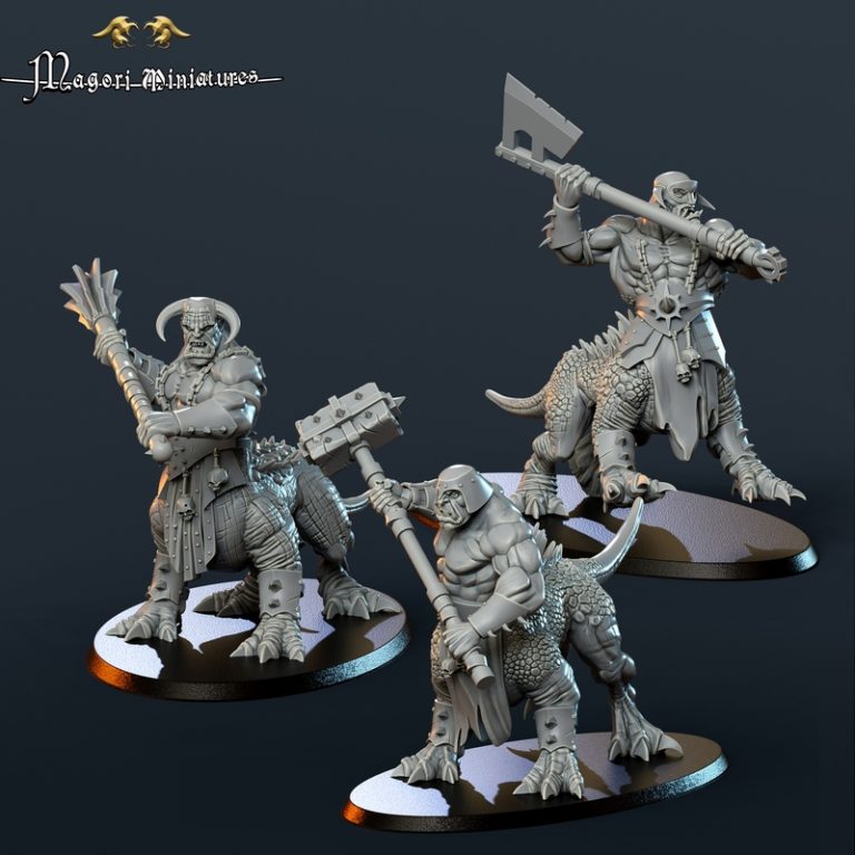 魔理沙迷你模型——2025年8月3D打印版|Magori Miniatures – August 2025 – 3D Print Model