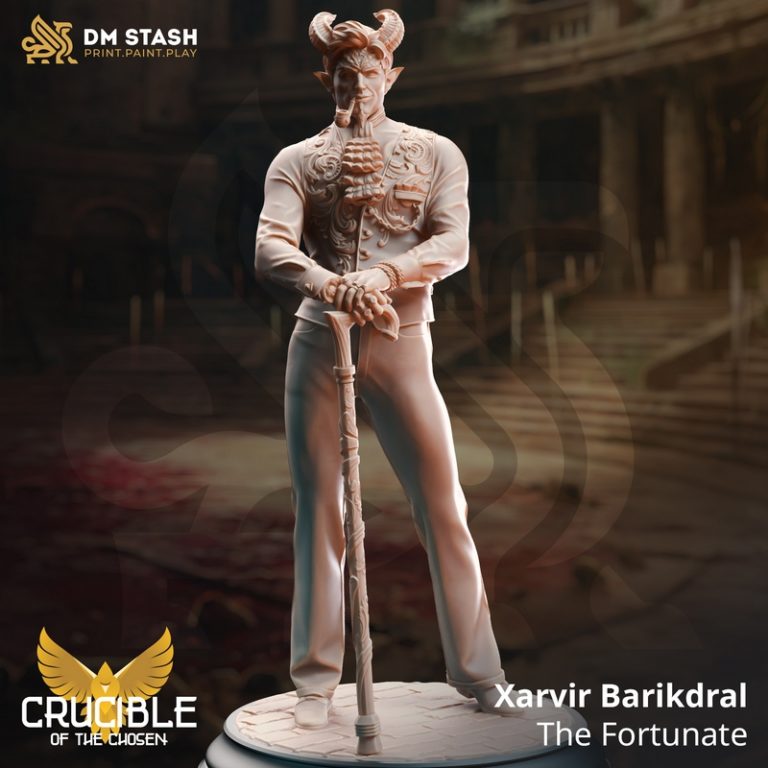 Xarvir Barikdral 3D打印模型|Xarvir Barikdral – The Fortunate – 3D Print Model