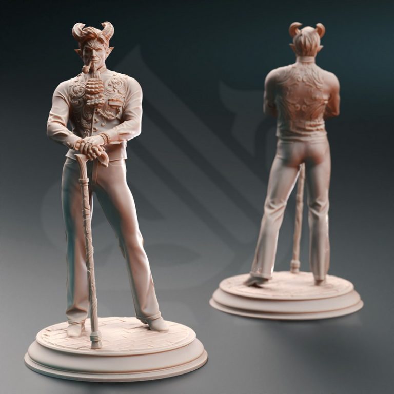 Xarvir Barikdral 3D打印模型|Xarvir Barikdral – The Fortunate – 3D Print Model
