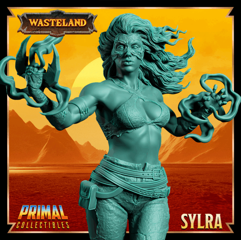 巫女·赛德拉·3D打印模型|Witch – Syldra – 3D Print Model
