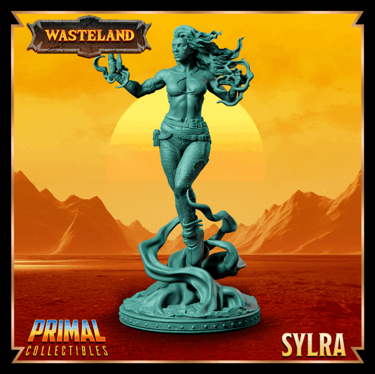 巫女·赛德拉·3D打印模型|Witch – Syldra – 3D Print Model