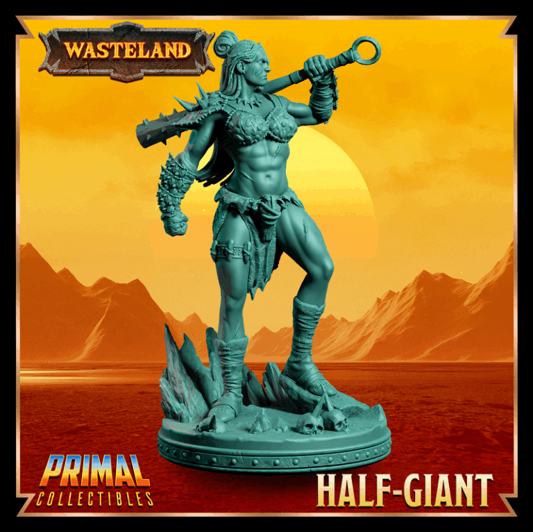 半巨人女性 3D打印模型|Half Giant Female – 3D Print Model