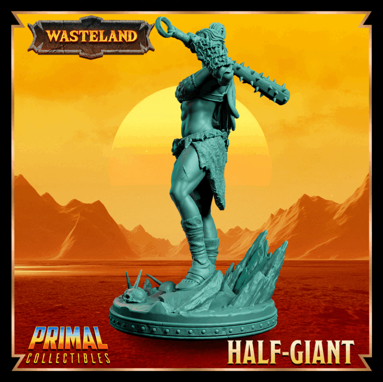 半巨人女性 3D打印模型|Half Giant Female – 3D Print Model