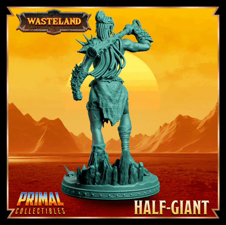 半巨人女性 3D打印模型|Half Giant Female – 3D Print Model