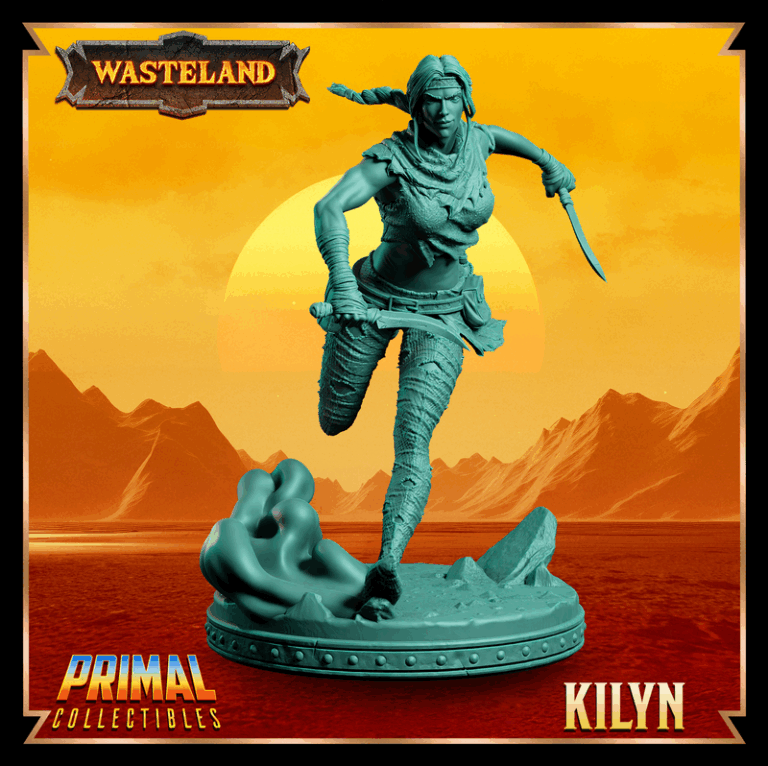 精灵族——基林——3D打印模型|Elves – Kilyn – 3D Print Model