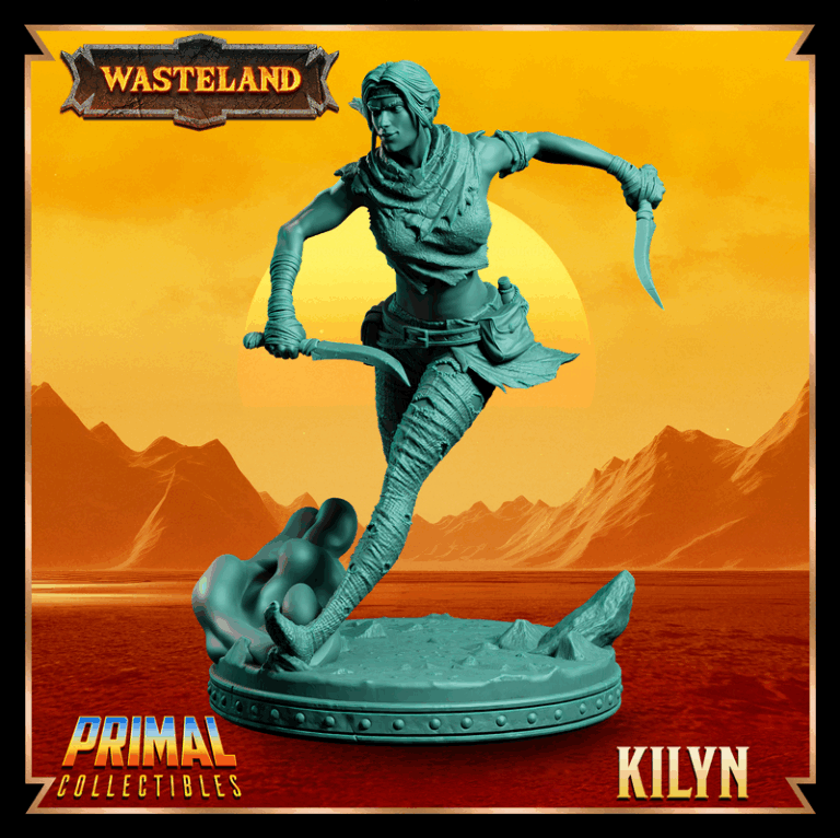 精灵族——基林——3D打印模型|Elves – Kilyn – 3D Print Model