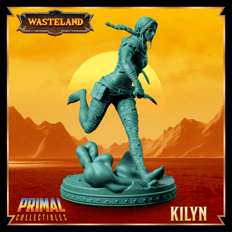 精灵族——基林——3D打印模型|Elves – Kilyn – 3D Print Model