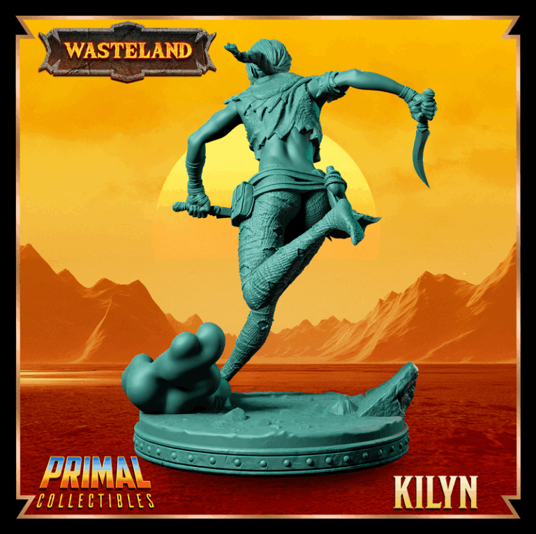 精灵族——基林——3D打印模型|Elves – Kilyn – 3D Print Model