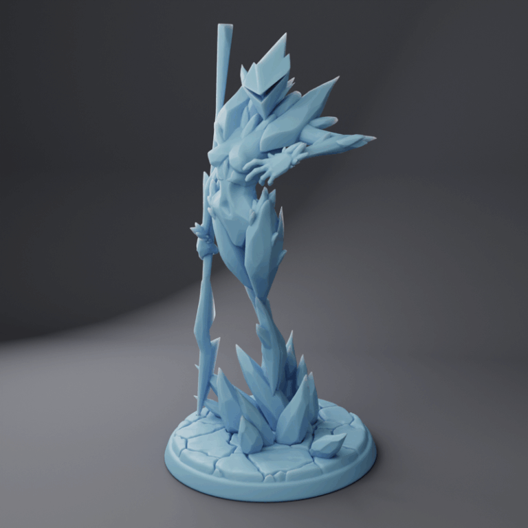 双女神迷你模型 2025年1月 3D打印版|Twin Goddess Miniatures January 2025 – 3D Print Model