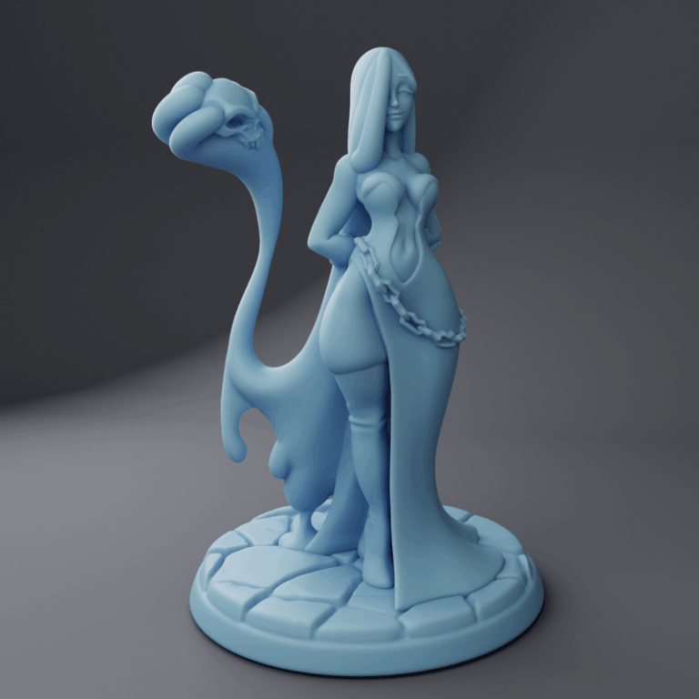 双女神迷你模型 2024年12月 3D打印版|Twin Goddess Miniatures December 2024 – 3D Print Model