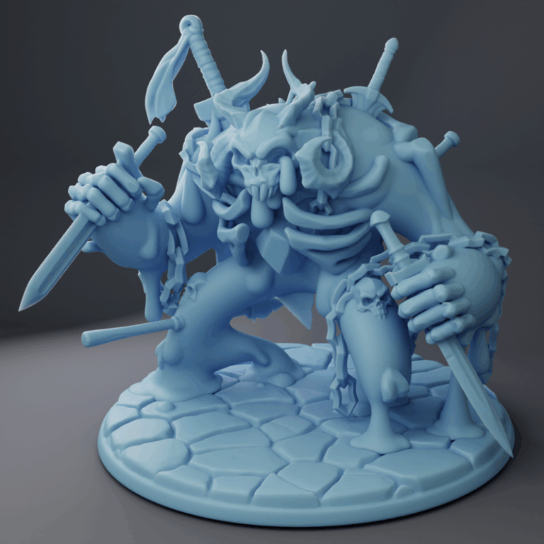 双女神迷你模型 2024年12月 3D打印版|Twin Goddess Miniatures December 2024 – 3D Print Model