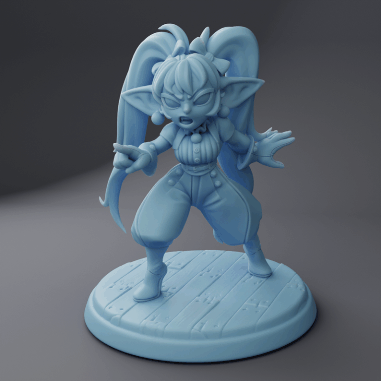 双女神迷你模型 2024年12月 3D打印版|Twin Goddess Miniatures December 2024 – 3D Print Model