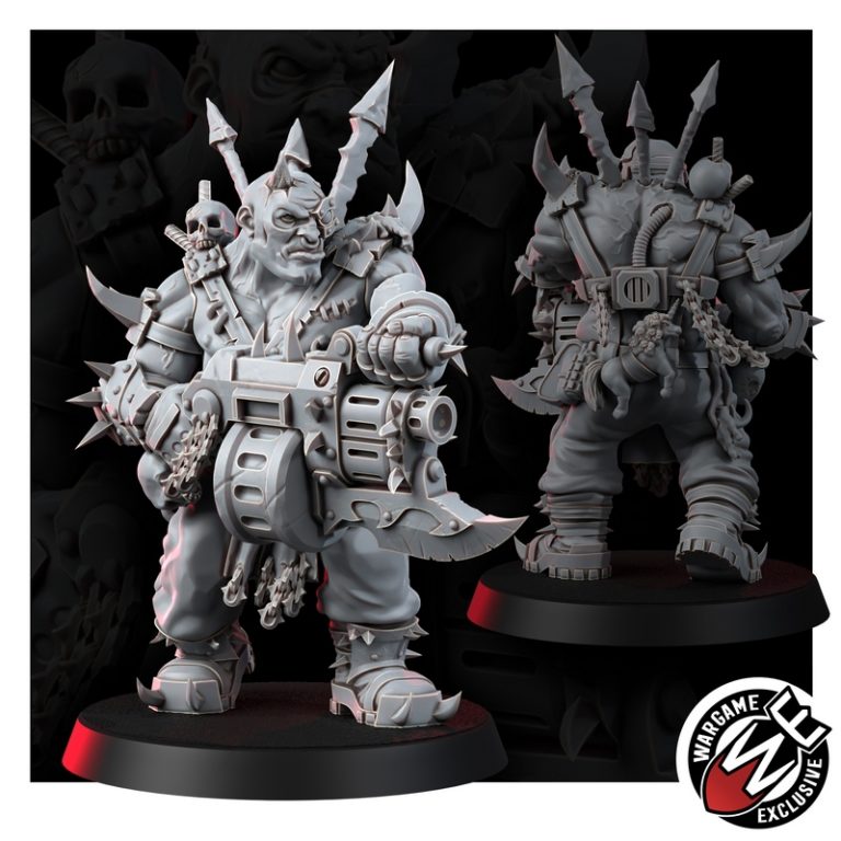 痛感叛逆者——ogruns——3D打印模型|Renegade of Pain – Ogruns – 3D Print Model