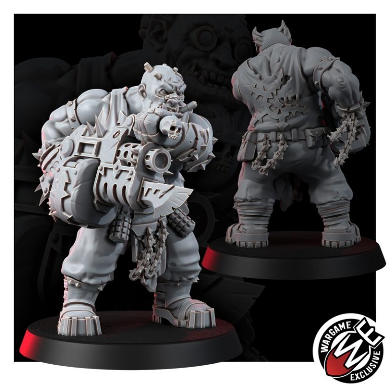 痛感叛逆者——ogruns——3D打印模型|Renegade of Pain – Ogruns – 3D Print Model