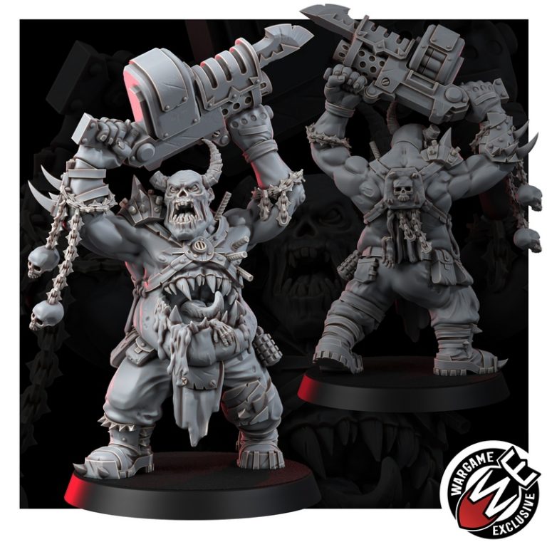 痛感叛逆者——ogruns——3D打印模型|Renegade of Pain – Ogruns – 3D Print Model