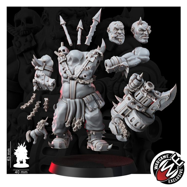 痛感叛逆者——ogruns——3D打印模型|Renegade of Pain – Ogruns – 3D Print Model