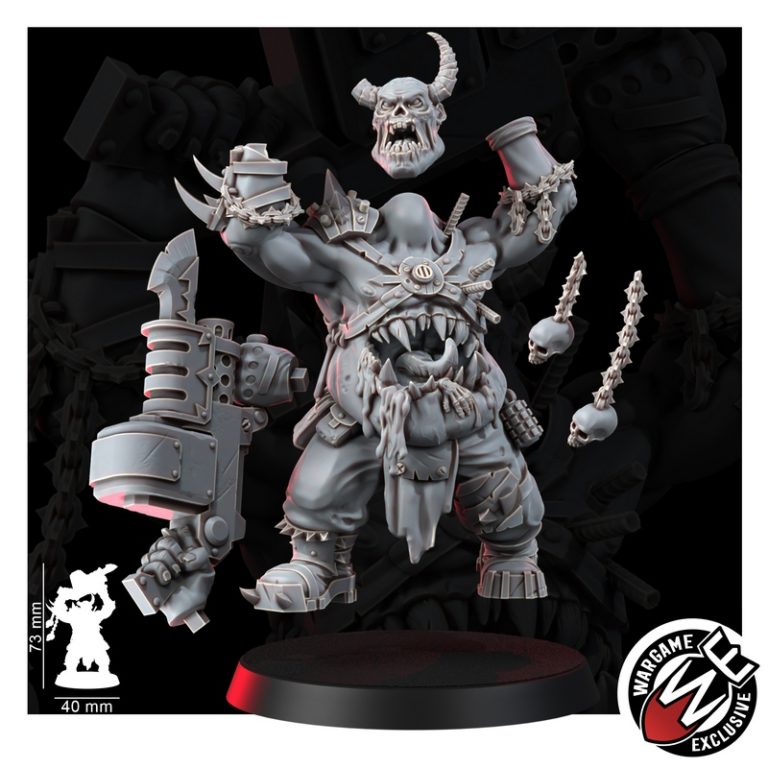 痛感叛逆者——ogruns——3D打印模型|Renegade of Pain – Ogruns – 3D Print Model