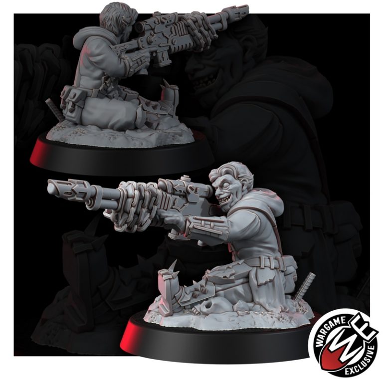 疼痛叛徒——肉摊狙击手 3D打印模型|Renegade of Pain – Meat Stand Sniper – 3D Print Model