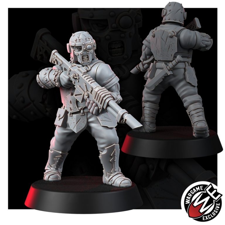 痛感叛逆者——军团推进——3D打印模型|Renegade of Pain – Regiment Advancing – 3D Print Model