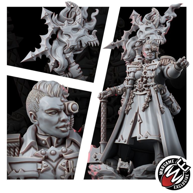 痛感叛徒——乌恩瓦拉·克雷德 3D打印模型|Renegade of Pain – Lord Regent Ungvarra Kred – 3D Print Model