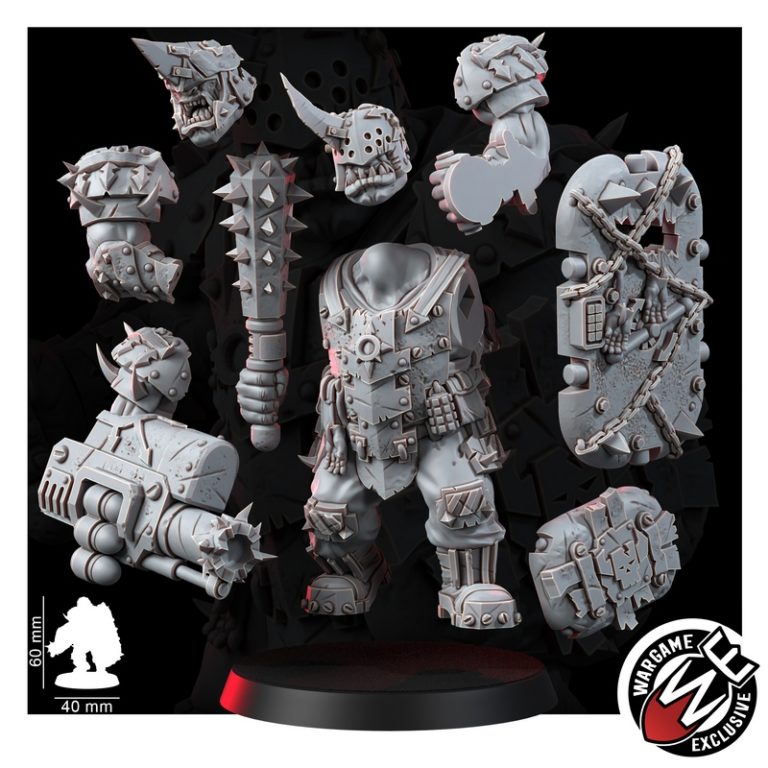 痛感叛逆者——公牛——3D打印模型|Renegade of Pain – Bulls – 3D Print Model