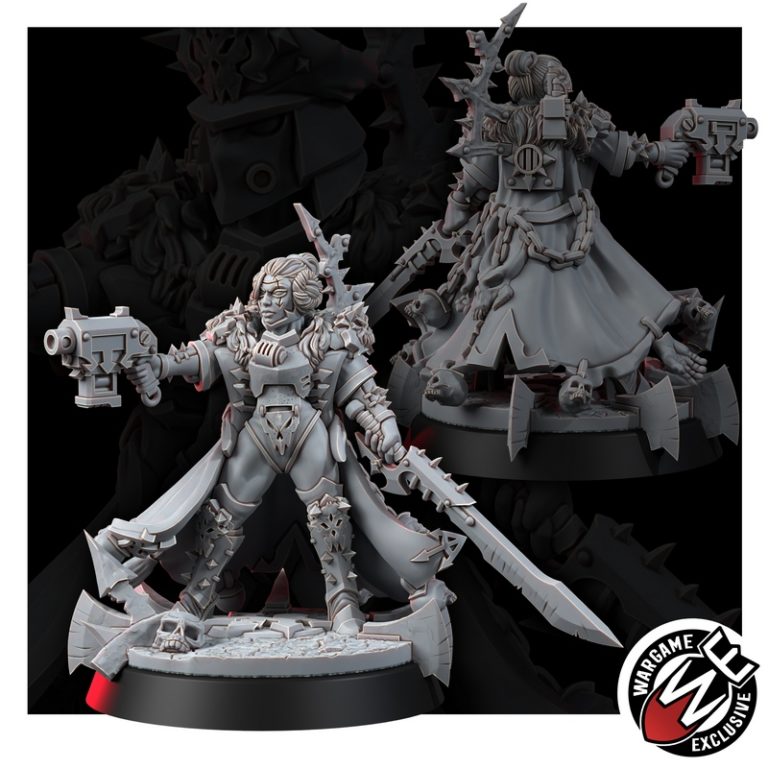 痛楚叛逆者——伊伦· agony 3D打印模型|Renegade of Pain – Iren Mistress of Agony – 3D Print Model
