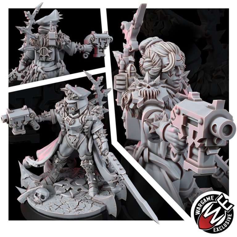 痛楚叛逆者——伊伦· agony 3D打印模型|Renegade of Pain – Iren Mistress of Agony – 3D Print Model