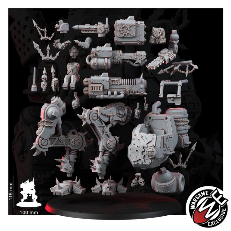 痛感叛徒——守卫者3D打印模型|Renegade of Pain – Defiant Warden – 3D Print Model