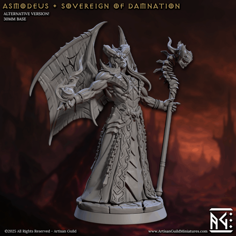手工工匠协会 - 炼狱军团 - 3D打印模型套装|Artisan Guild – Infernal Legion Complete Set – 3D Print Model