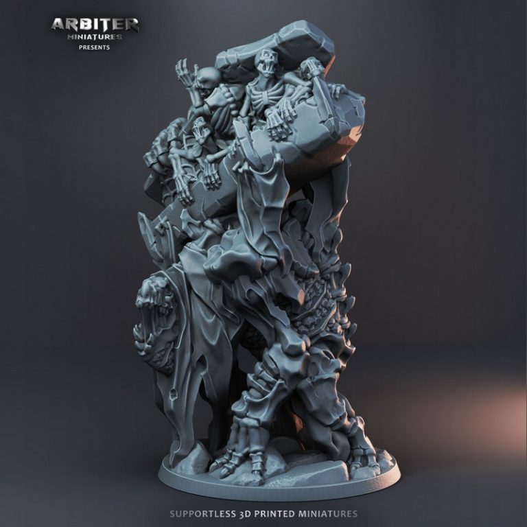 死灵军团 3D打印模型|Arbiter Miniatures Kickstarter 4 – Legion of the Dead – 3D Print Model
