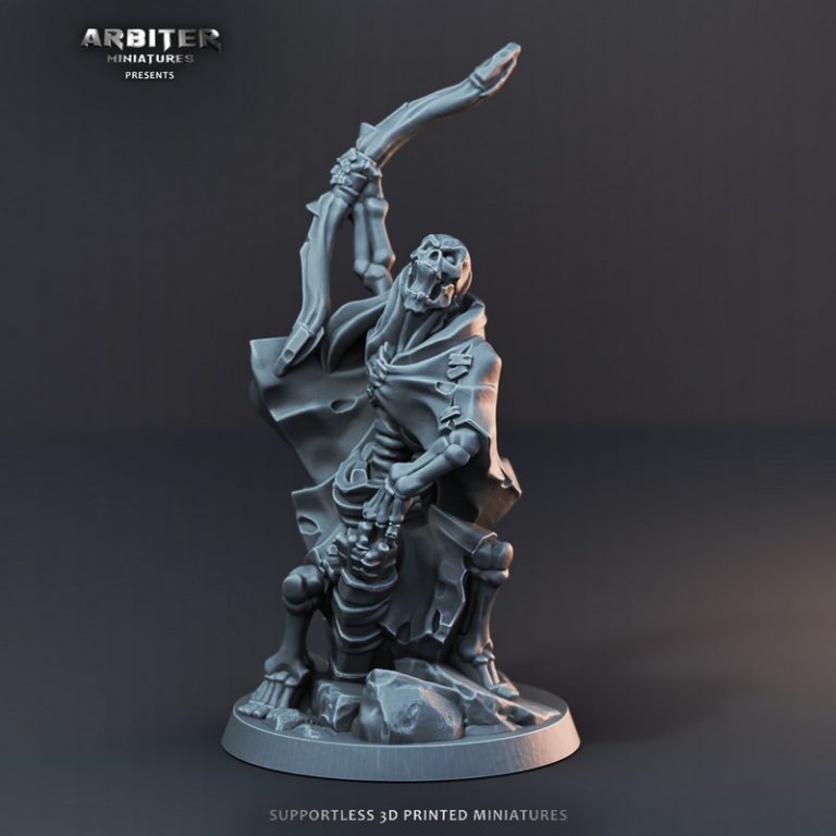 死灵军团 3D打印模型|Arbiter Miniatures Kickstarter 4 – Legion of the Dead – 3D Print Model