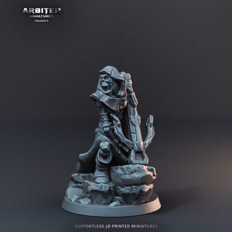 死灵军团 3D打印模型|Arbiter Miniatures Kickstarter 4 – Legion of the Dead – 3D Print Model