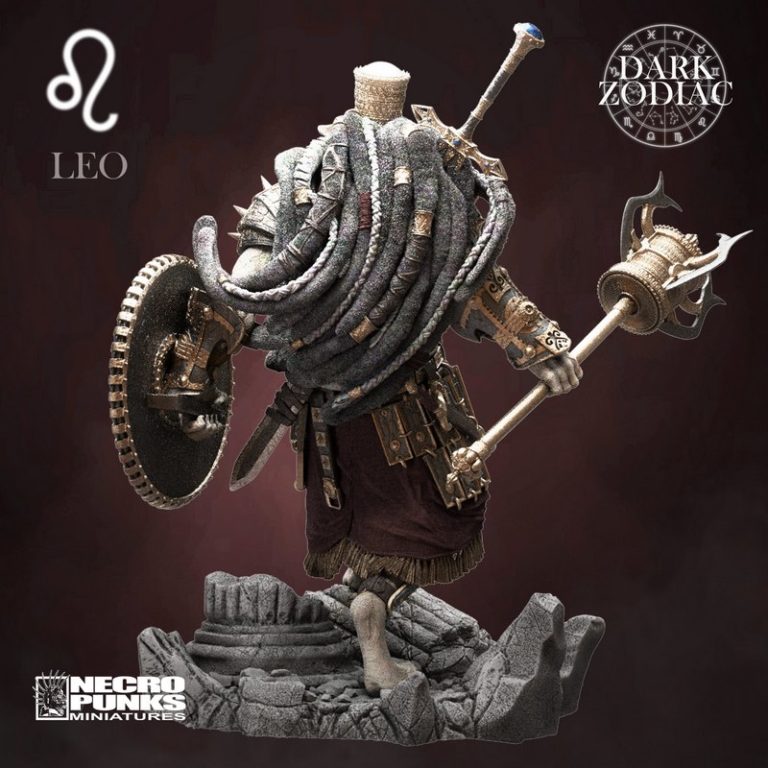 Necropunks Miniatures – LEO – 3D Print Model