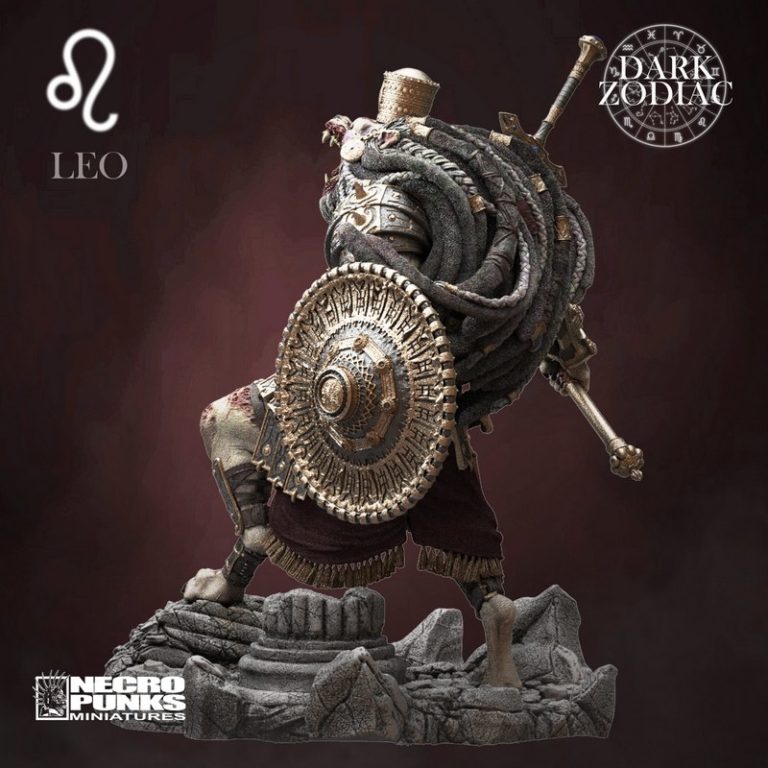 Necropunks Miniatures – LEO – 3D Print Model