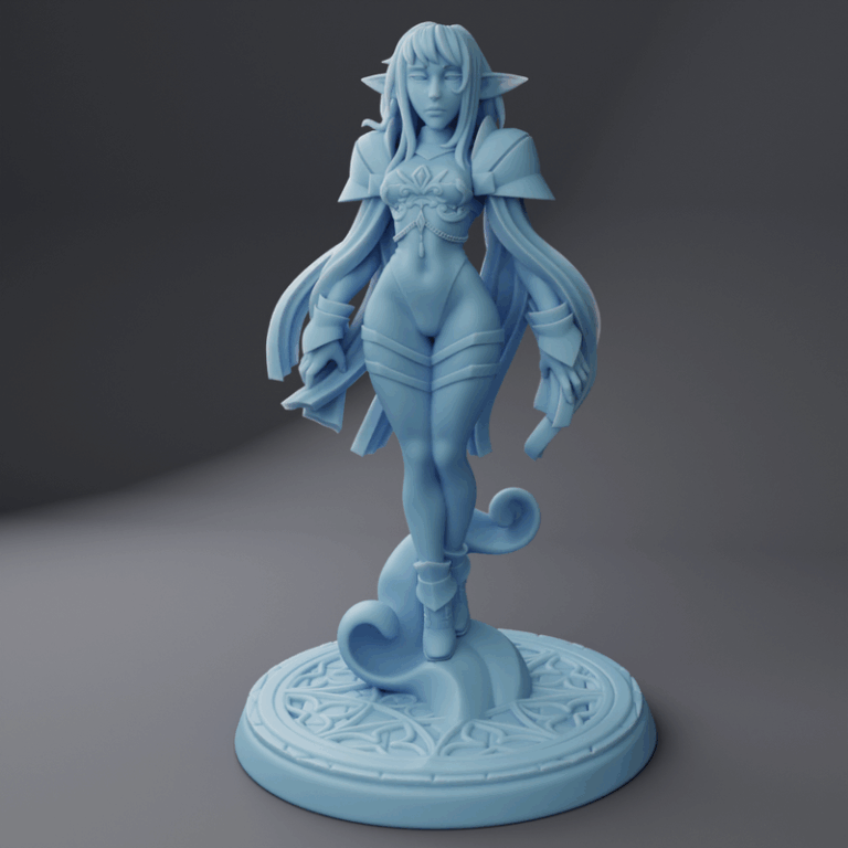 双女神——2025年9月3D打印模型|Twin Goddess – September 2025 – 3D Print Model