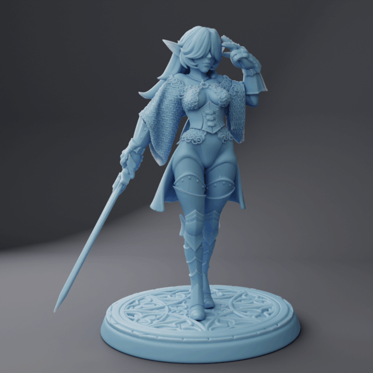 双女神——2025年9月3D打印模型|Twin Goddess – September 2025 – 3D Print Model