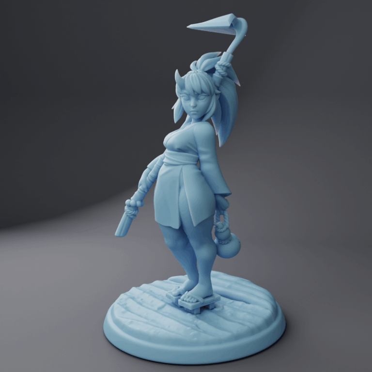 双女神——2025年9月3D打印模型|Twin Goddess – September 2025 – 3D Print Model