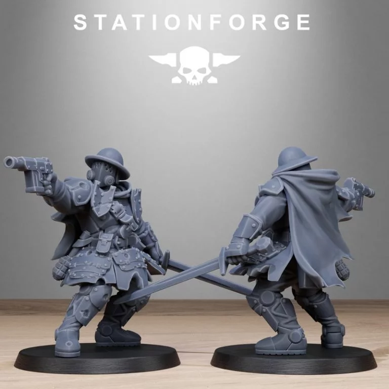 皇家卫队血卫者 3D打印模型|Royal Guard Bloodwardens – 3D Print Model