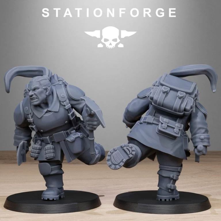 FreeGuard mutant sisters 3D打印模型|FreeGuard Mutant Sisters – 3D Print Model