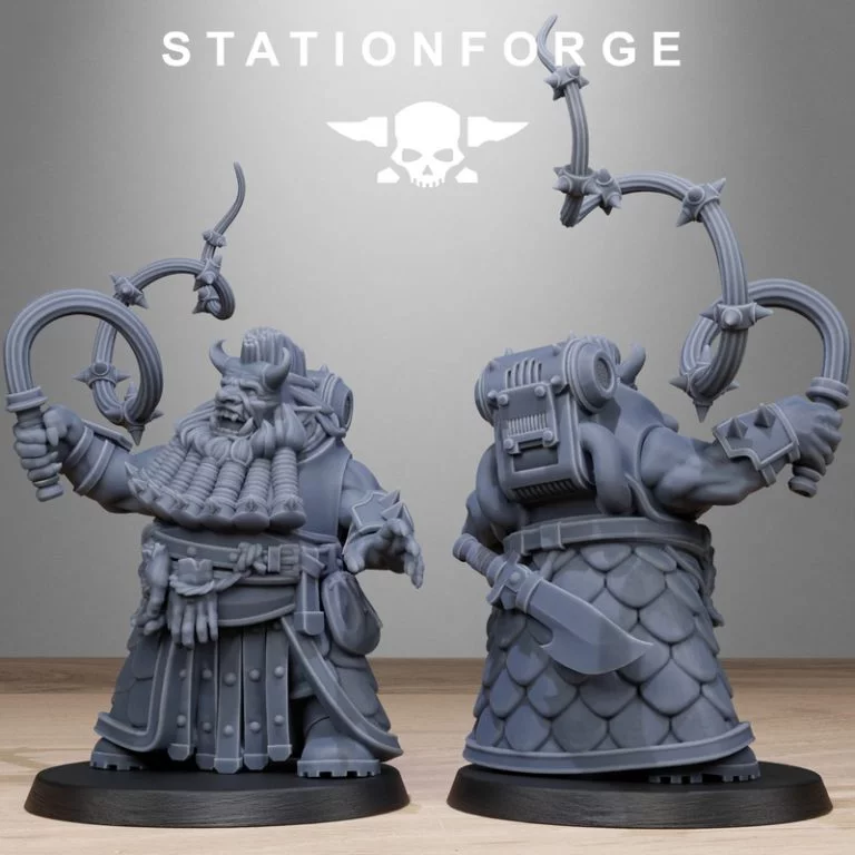 腐化守卫矮人——3D打印模型|Corrupted Guard Dwarves – 3D Print Model