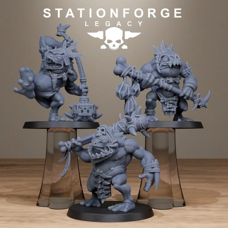 Bogkin Ogre 3D打印模型|Bogkin Ogres – 3D Print Model