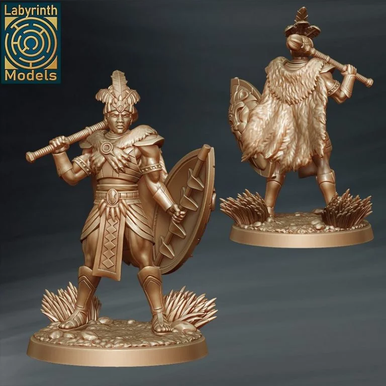 卡拉帝国 3D打印模型集 Vol.1|Labyrinth Models – August 2025 – Empire of Kitara Vol. 1 – 3D Print Model
