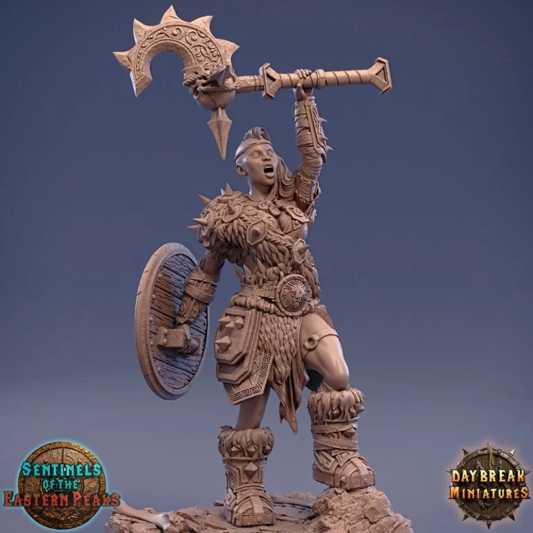 东方群峰守卫者——3D打印模型完整套装|Daybreak Miniatures – Sentinels of the Eastern Peaks – Complete Pack – 3D Print Model