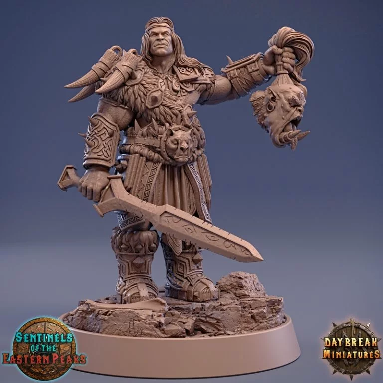 东方群峰守卫者——3D打印模型完整套装|Daybreak Miniatures – Sentinels of the Eastern Peaks – Complete Pack – 3D Print Model